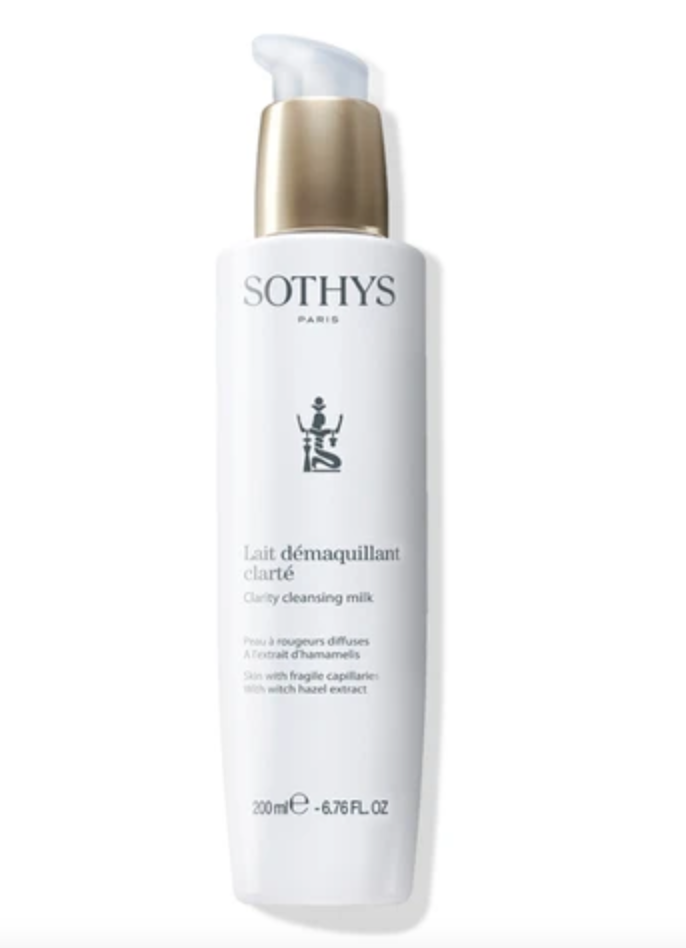 SOTHYS Clarity cleansing milk. Skin with fragile capillaries, 200 ml./ 400 ml.