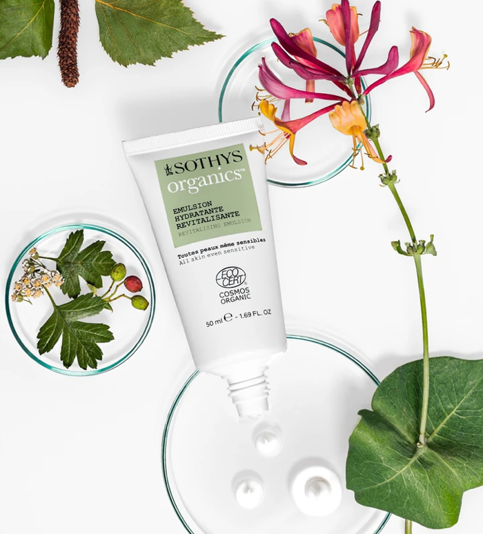 SOTHYS Organics revitalising emulsion (day and night cream) - all skin even sensitive