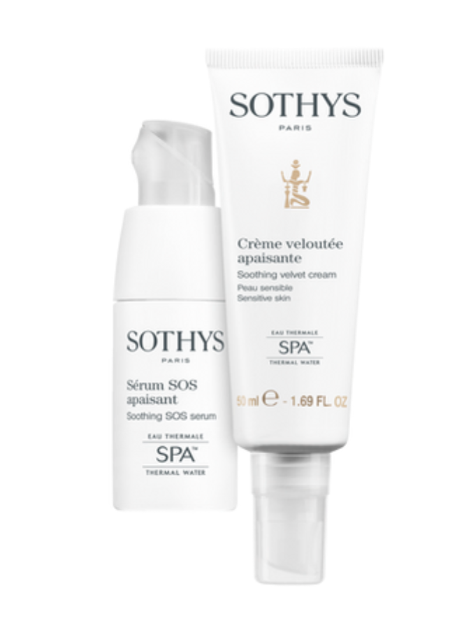Soothing SOS serum & Velvet cream, Sensitive skin