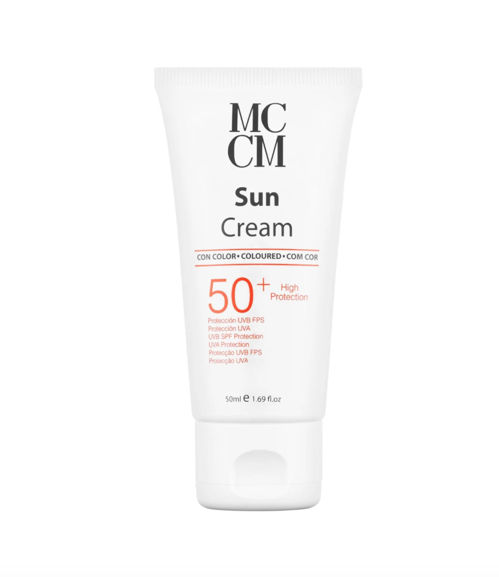 MCCM Sun Cream 50+ Coloured (tan) BB Cream
