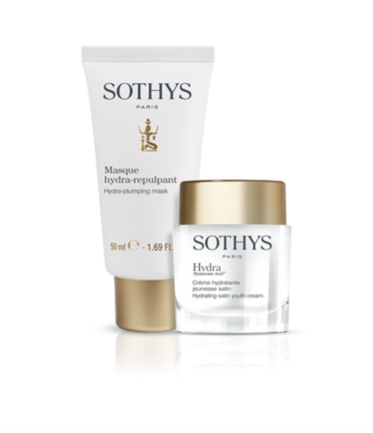 SOTHYS Hydra-set Hydra Plumping mask & Hydration Velvet Youth Cream