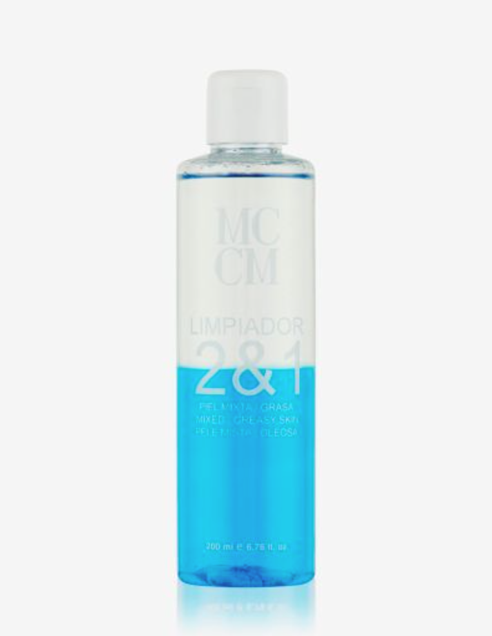 MCCM Limpiador 2&1 (makeup-fjerner, kombinert/fet hud)