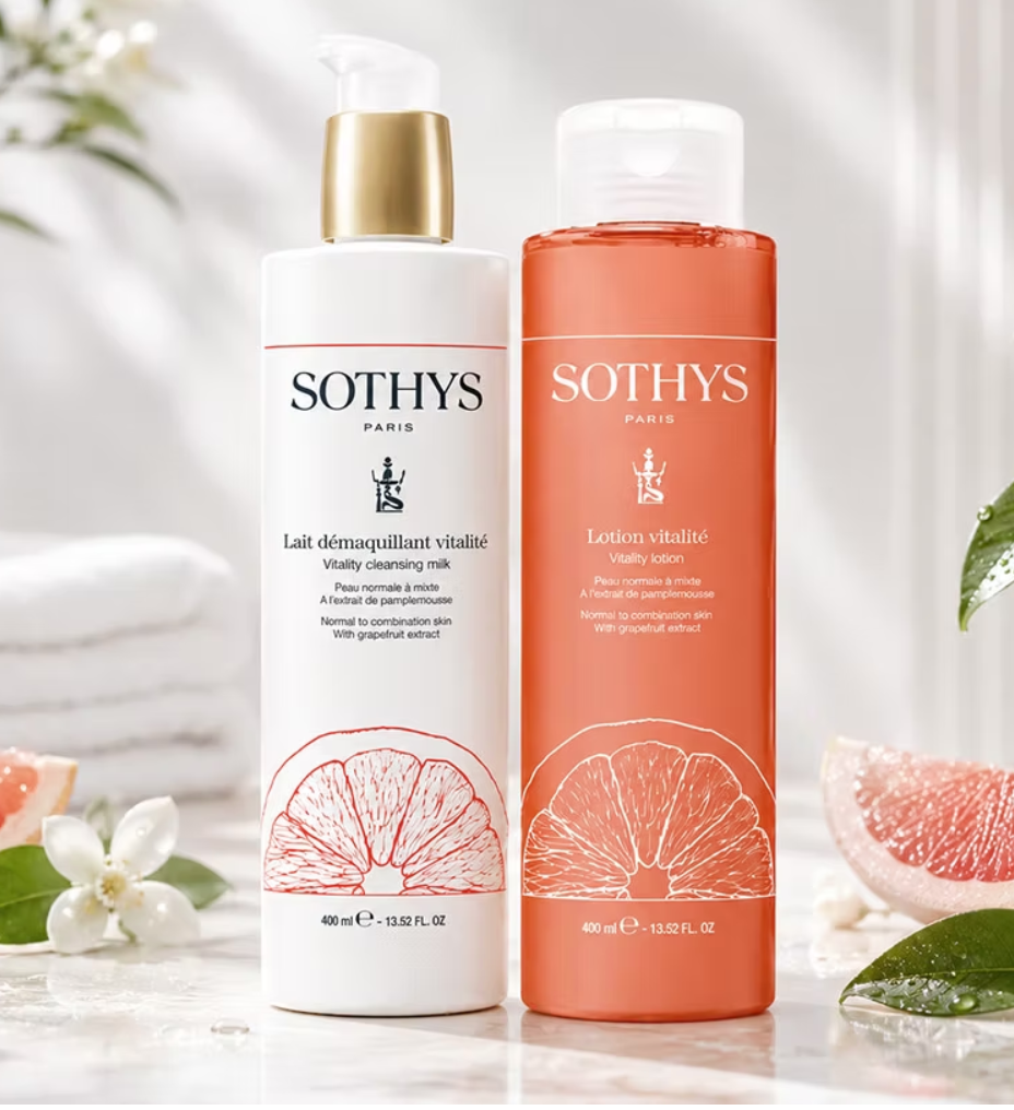 SOTHYS - Vitality Rensemelk og Toner