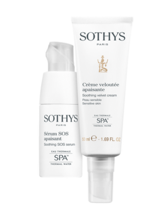 Soothing SOS serum & Velvet cream, Sensitive skin