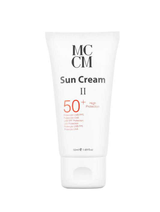 MCCM Sun Cream 50+ II  (m/ lys farge) BB Cream