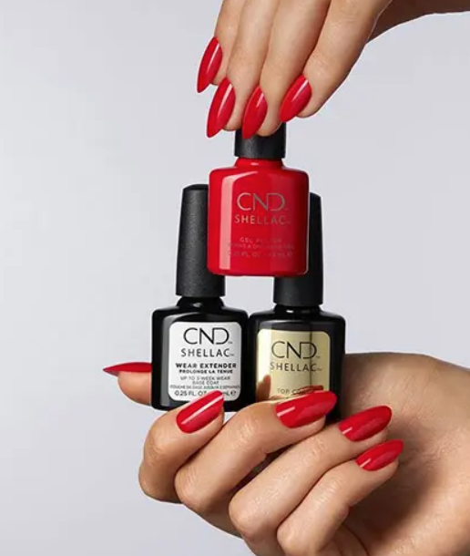 Manikyr med shellac