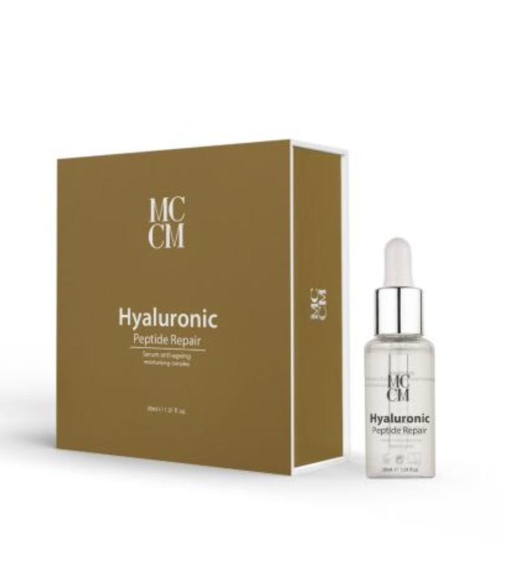 Hyaluronic peptide repair serum