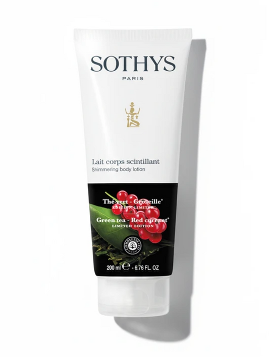 SOTHYS Shimmering body lotion Green tea - Red currant