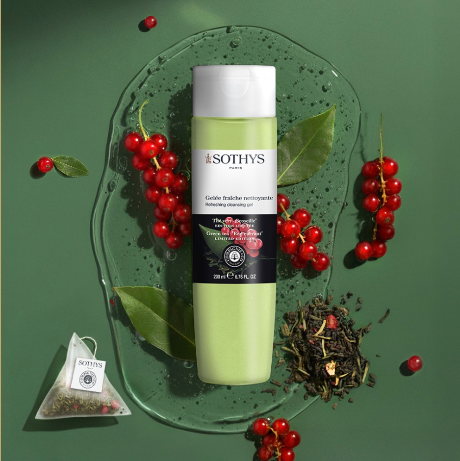 SOTHYS Micellar cleansing gel Green tea - Red Currant
