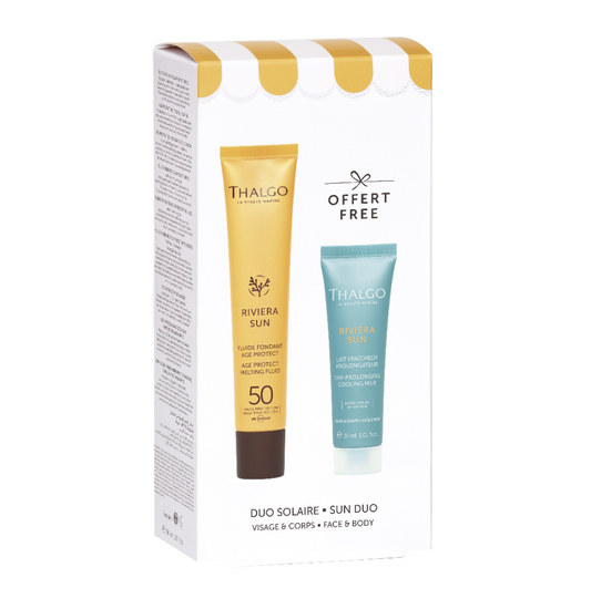 THALGO - Age Protect Melting Fluid Spf50 & Tan-Prologning Cooloing Milk