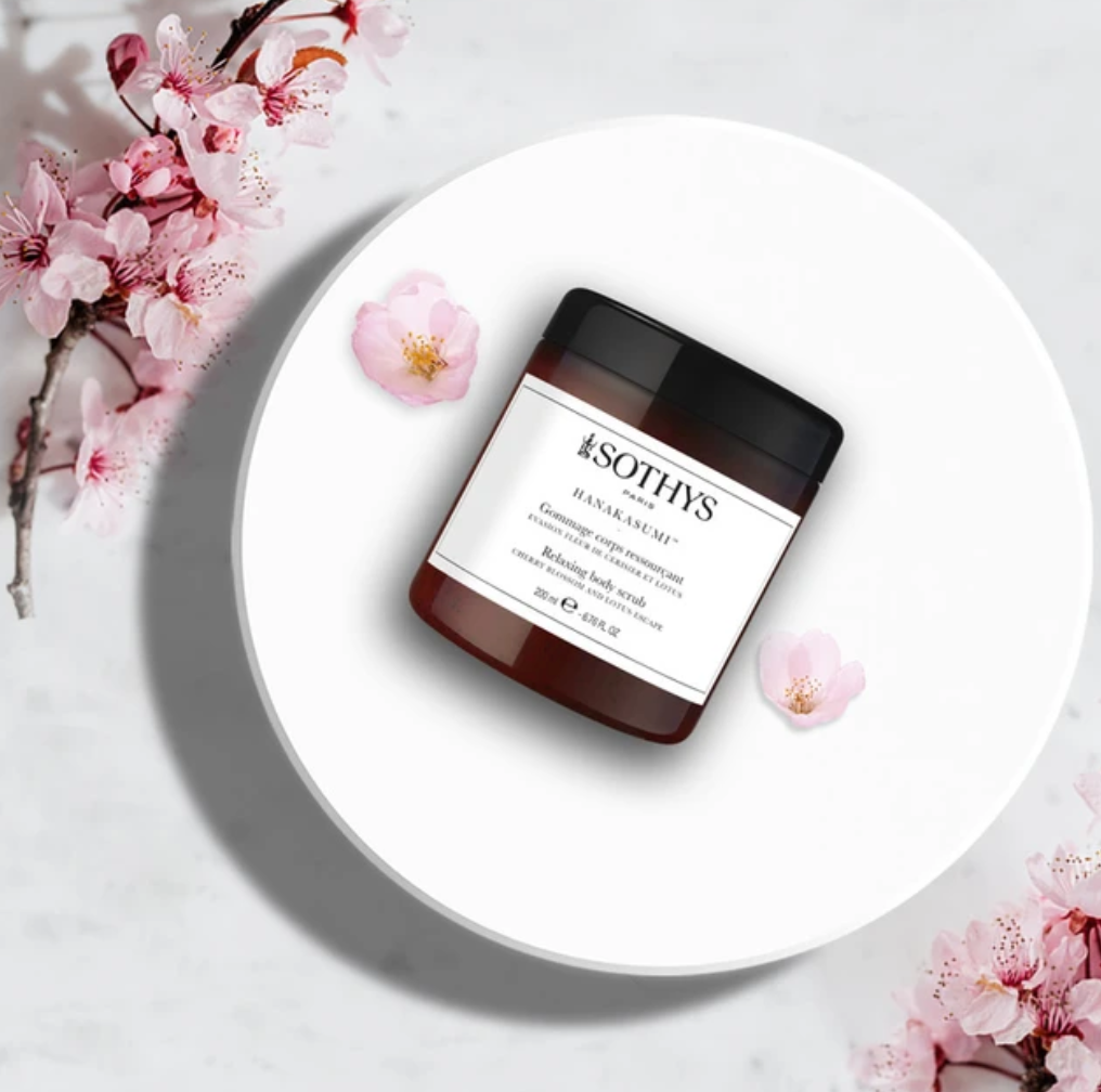 Sothys Relaxing Body Scrub, 200 ml (Cherry Blossom & Lotus)