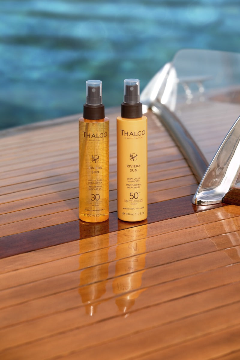 THALGO - Riviera Sun - Suncare oil spf30 & Milky Spray spf50